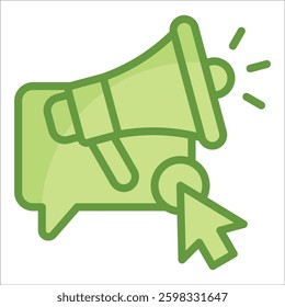 Call To Action Icon Element For Design