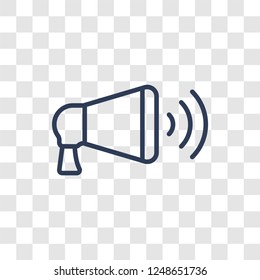 Call to Action icon. Trendy linear Call to Action logo concept on transparent background from Technology collection