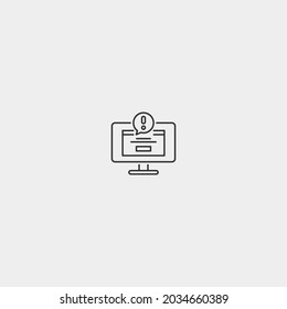 Call to action vector icon illustration sign