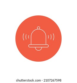 call alarm ringing icon vector