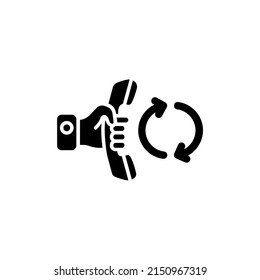 Call Back Icon In Vector. Logotype