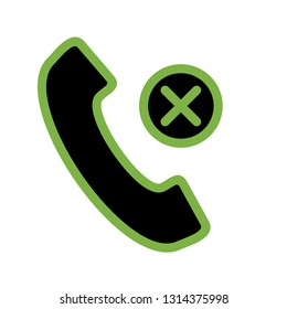 Call Busy Vector Icon