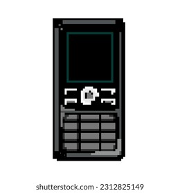 call button phone game pixel art retro vector. bit web cell, sign contact call button phone. old vintage illustration