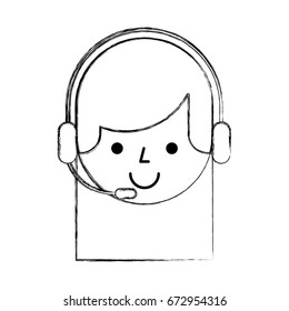 call center agent avatar
