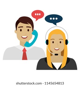 call center agents avatars characters