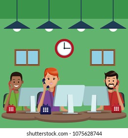 Call center customer service