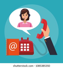 Call center customer service