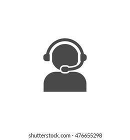 Call center, customer service icon. Vector, eps.