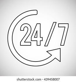 Call center design. Communication icon. flat illustration, vector