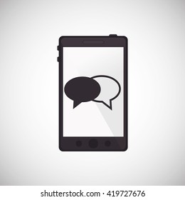 Call center design. Customer service icon. Flat illustration