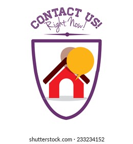 Call center design over white background, vector illustration.