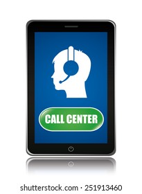 call center design, vector illustration eps10 graphic 