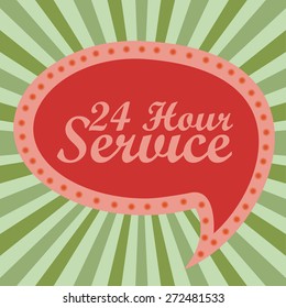 Call center design, vector illustration