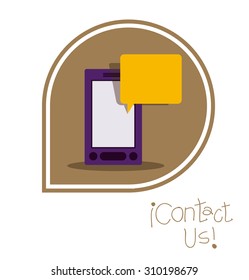 Call center digital design, vector illustration eps 10