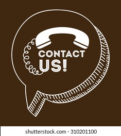 Call center digital design, vector illustration eps 10