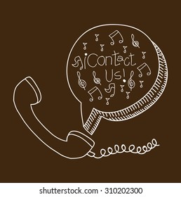 Call center digital design, vector illustration eps 10