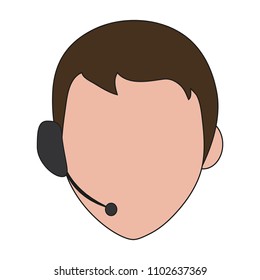 Call center faceless agent