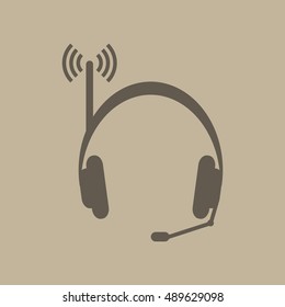 Call Center Flat design