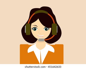 call center girl
