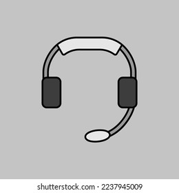 Call Center grayscale icon. Support. E-commerce sign. Graph symbol for your web site design, logo, app, UI. Vector illustration, EPS10.