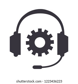 call center headset gear work