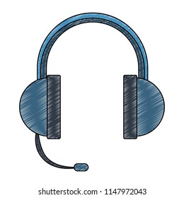 Call center headset scribble