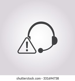 Call center icon. 