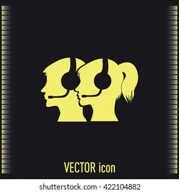 call center icon