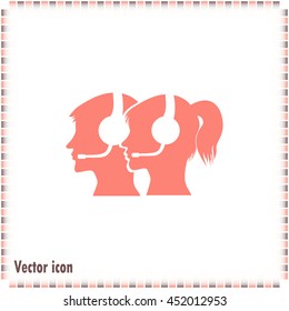 call center icon