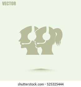 call center icon
