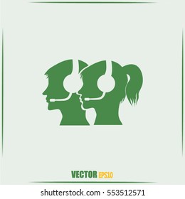 call center icon