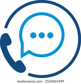 Call center icon, customer service icon isolated on white background. Vector, cartoon illustration. Vector.