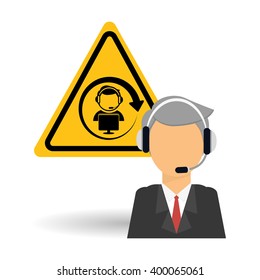 call center icon design