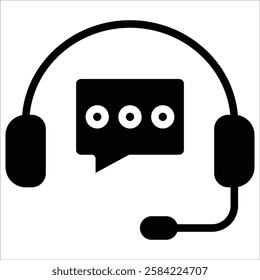 Call Center Icon Element For Design
