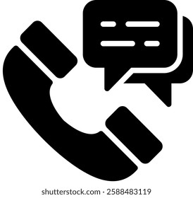 Call Center Icon Element For Design