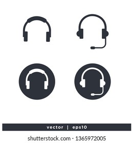 Call Center Icon illustration design logo template vector