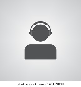 Call center icon illustration isolated vector sign symbol
