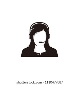 Call center icon isolated on white background