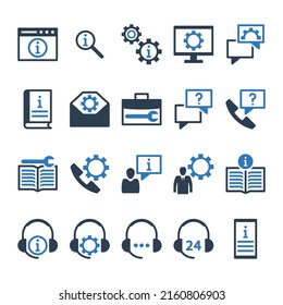 Callcenter-Symbol-Set - Support-Symbol-Set