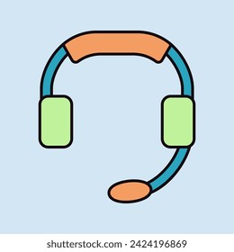 Call Center icon. Support. E-commerce sign. Graph symbol for your web site design, logo, app, UI. Vector illustration, EPS10.