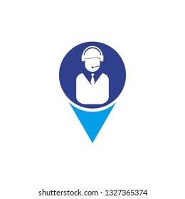 Call center icon template