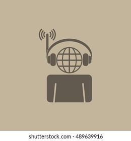 Call Center Icon Vector
