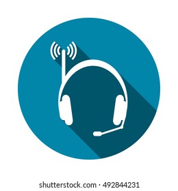 Call Center Icon Vector
