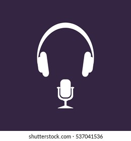 Call Center Icon Vector flat design style