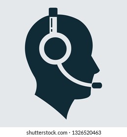 call center icon vector illustration