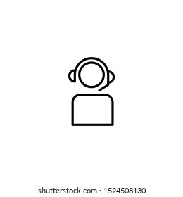 call center icon vector illustration