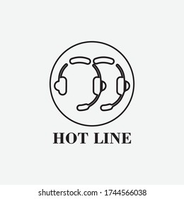 call center icon Vector illustration design