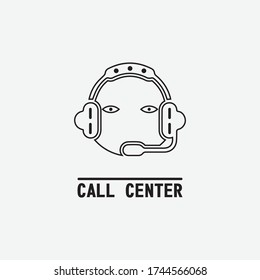 call center icon Vector illustration design