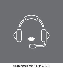 call center icon Vector illustration design