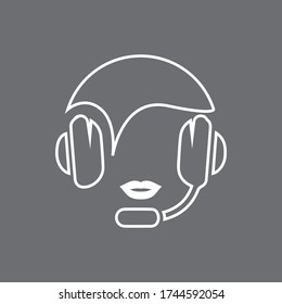 call center icon Vector illustration design